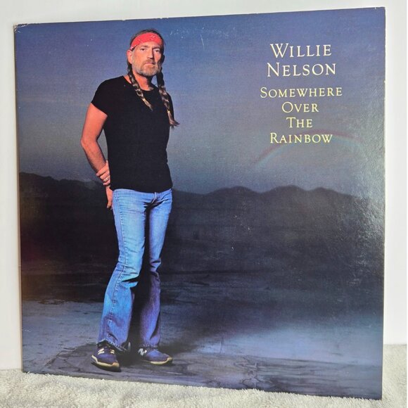 WILLIE NELSON - Somewhere Over The Rainbow LP Vinyl Record VG+ - Picture 1 of 2